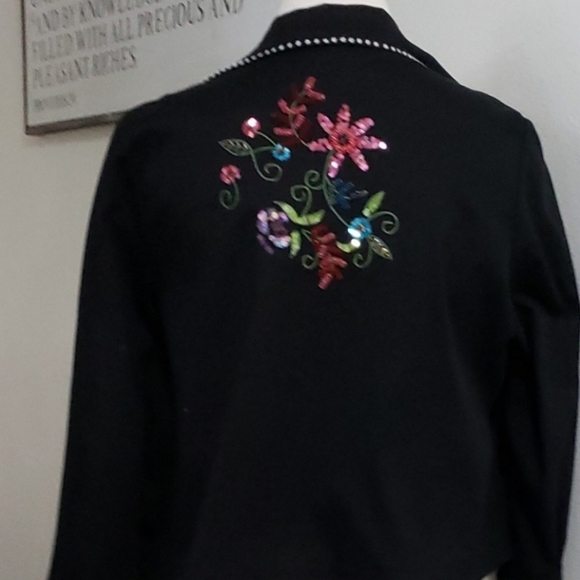 Faith Vintage Beaded Floral Jacket - Picture 6 of 13